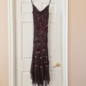 Rare Vintage Beaded/Crochet Gown